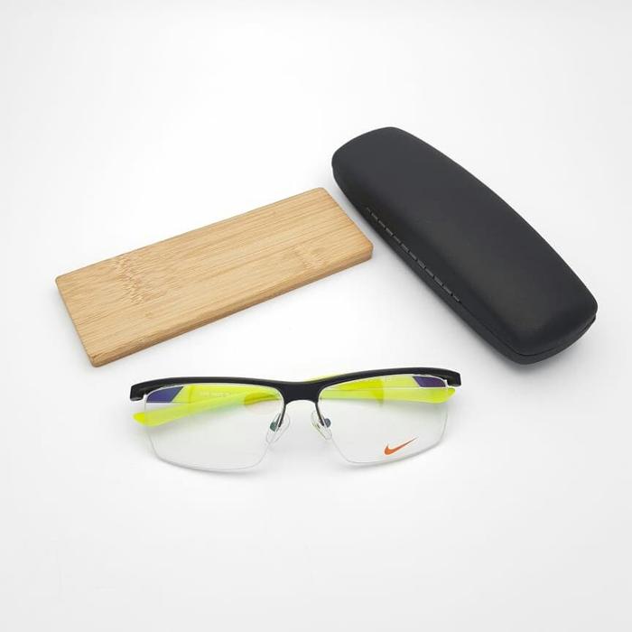 gratis lensa minus atau plus.. frame kacamata nike half 7077