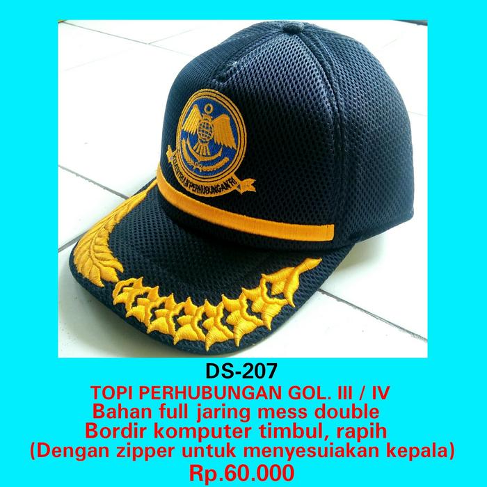 topi dishub / dinas perhubungan golongan 3 /III.