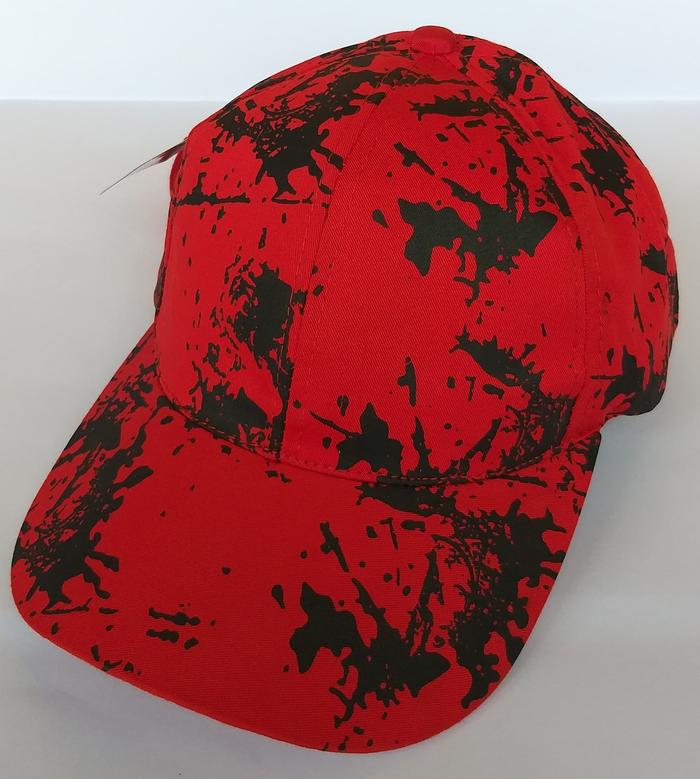 Topi Baseball Cap Tali Panjang Red TRA-06