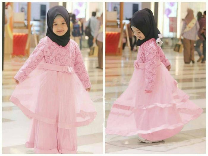 Maxi anak adriana pink