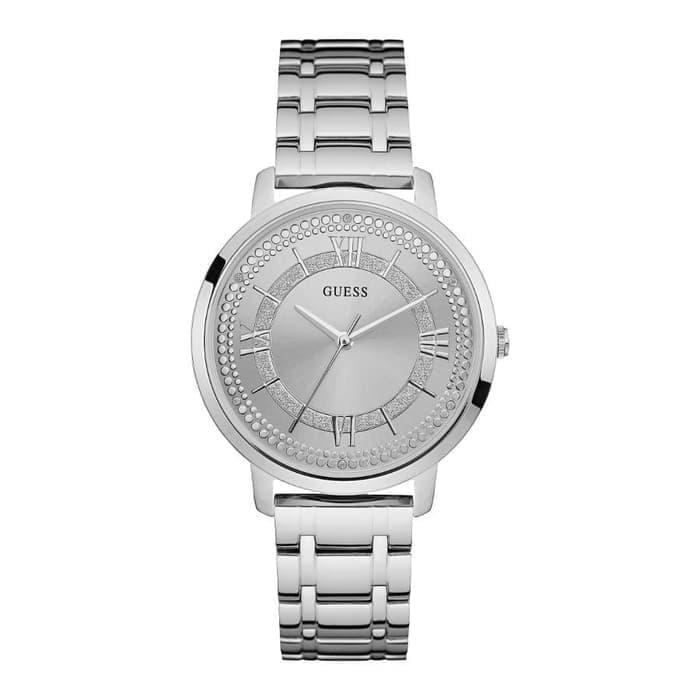 GUESS W0933L1 Montauk - Jam Tangan Wanita - Silver
