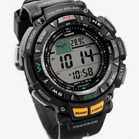 Jam Casio Protrek PRG 240 - 1DR Original Resmi Casio Indonesia