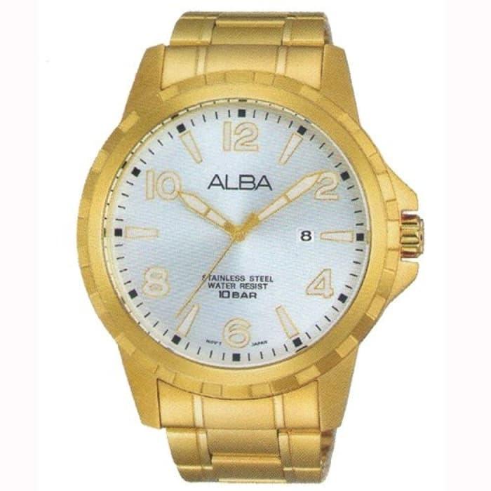 Jam Tangan Alba Pria AG8G54 AG8G54X1 Original Bergaransi 1 Tahun