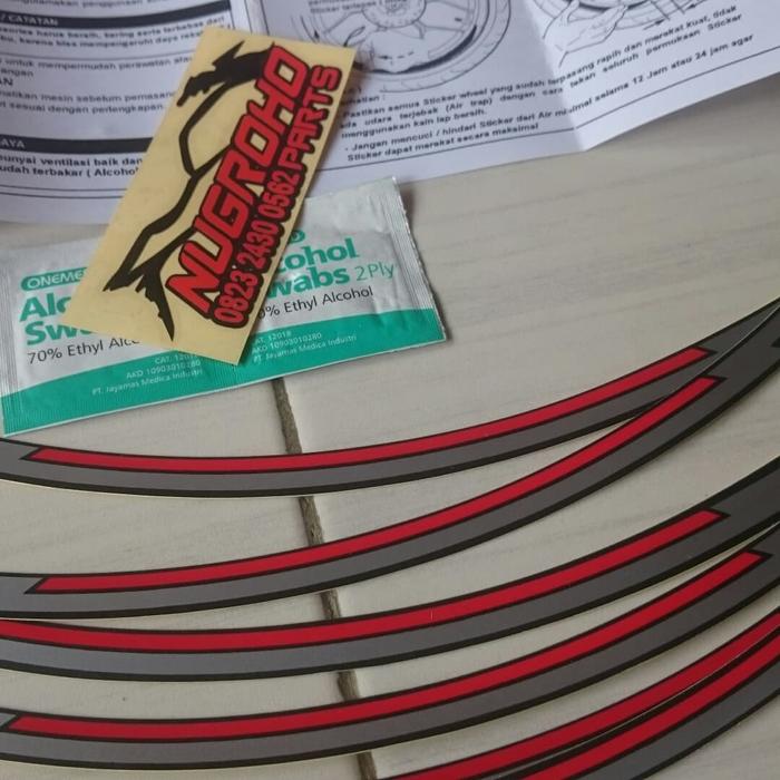 STIKER VELG ORI HONDA CB CBR150R