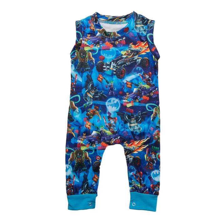 romper lego superhero for baby
