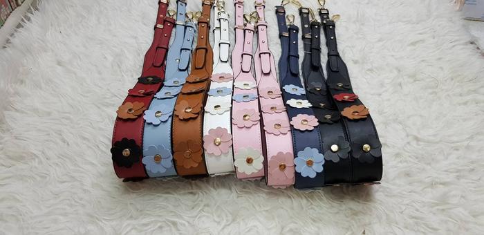 Bag Strap Adjustable MK flower bunga panjang premium Tali Tas panjang