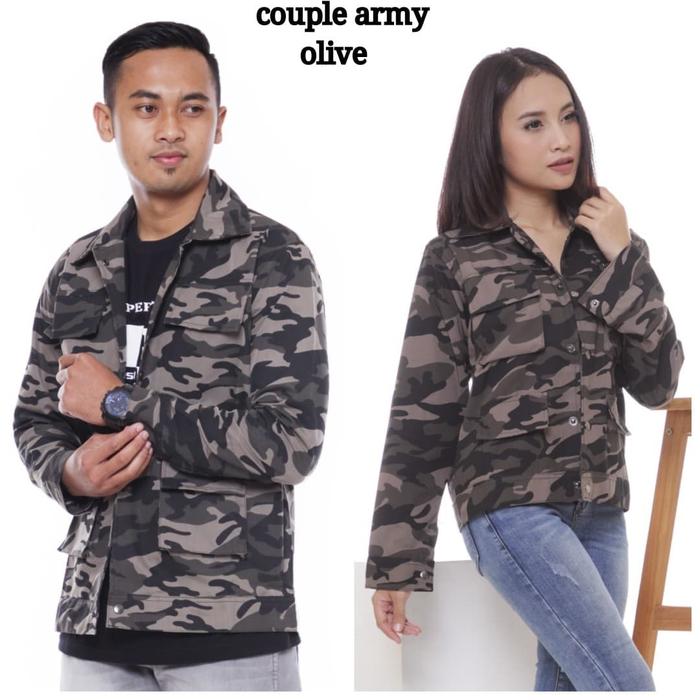 JAKET ARMY CUPLE/JAKET/ARMY/LORENG
