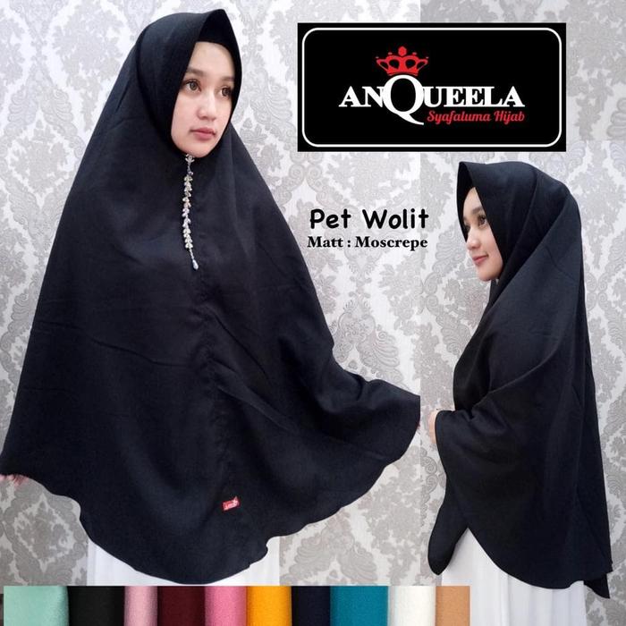 KERUDUNG SYARI MURAH - KHIMAR WOLIT ANQUEELA XL