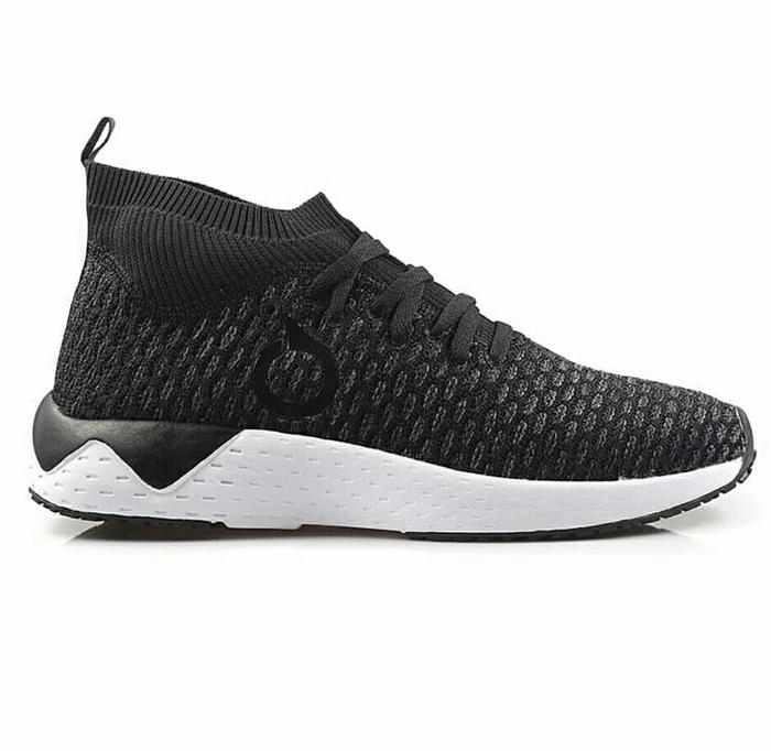 Sepatu Running Lari Casual Ortuseight Magneto Black White Original