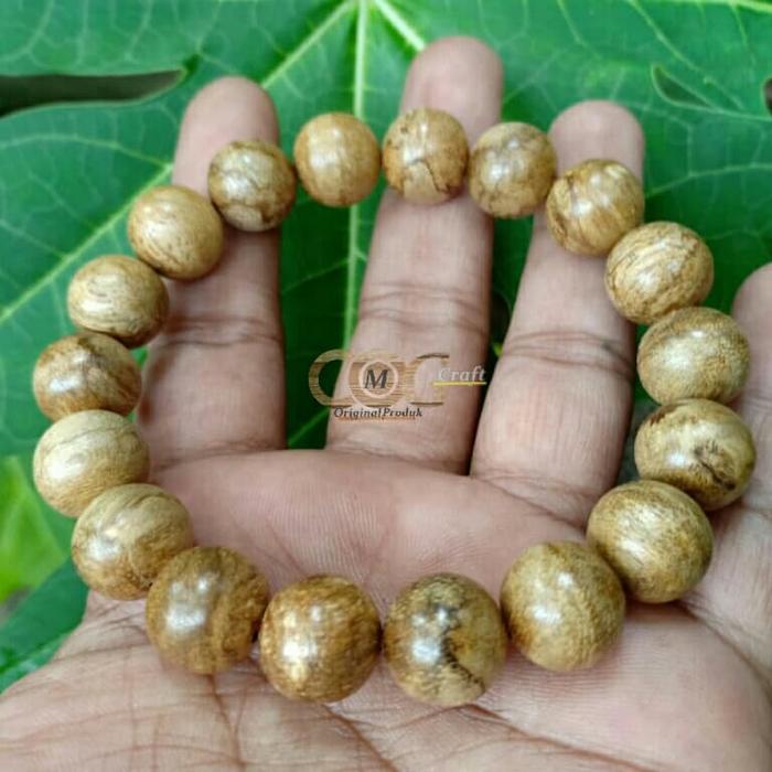 GELANG KAYU GAHARU PAPUA FILARIA SUPER 12MM