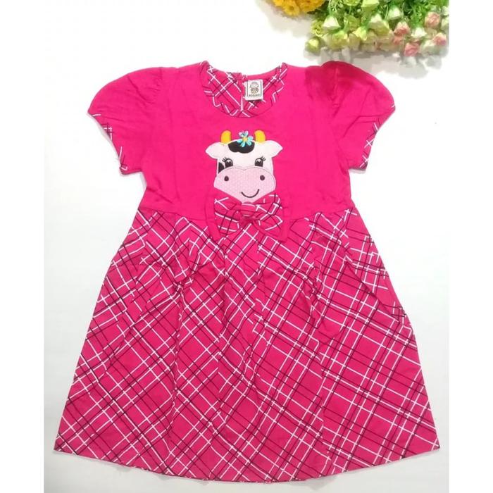 Dress Bayi Nobuko Sapi / Rok Anak Lucu