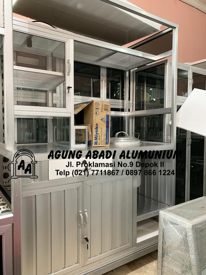 Gerobak Alumunium Bakso