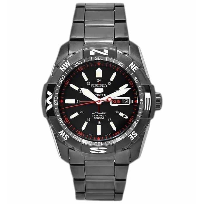 Seiko 5 SNZJ11 Black Grey Red SNZJ11K1 Original