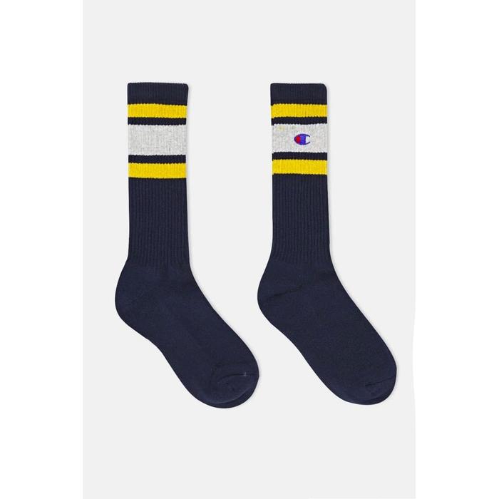 Champion Crew Socks Navy White Original
