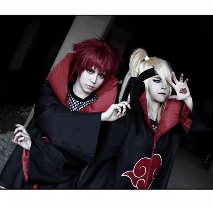 Jubah akatsuki costume cosplay naruto itachi