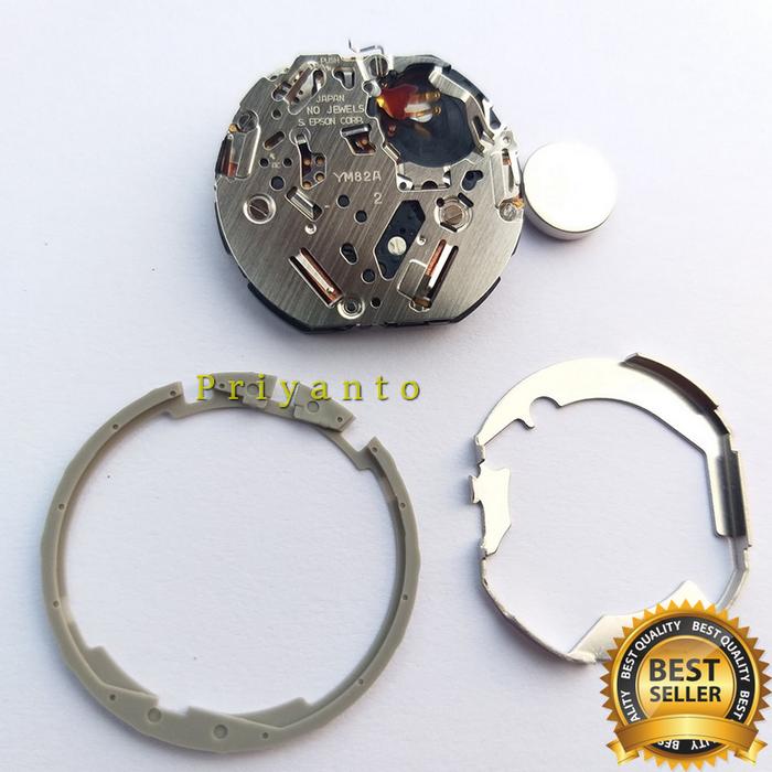 Original Mesin Jam tangan YM82A YM-82A YM 82A Free Baterai