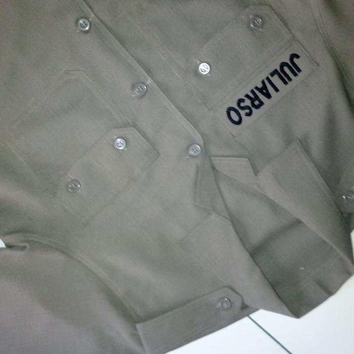 baju pdsus polri kain portofino