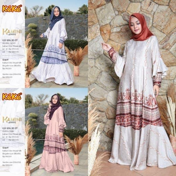 Keke Gamis Dewasa Kamini Series GD SILK 20 07