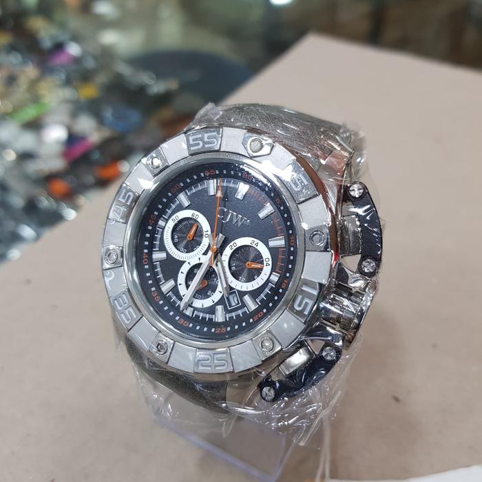 cuci gudang jam tangan original pria CJW 16799-SR12