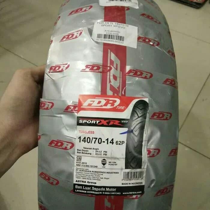 BAN LUAR FDR SPORT XR UKURAN 140/70-14 BELAKANG AEROX 155