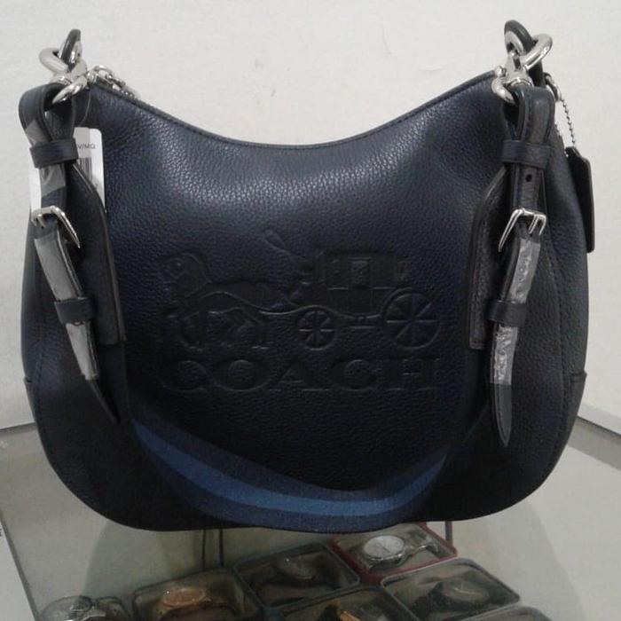 Tali Selempang Coach Hobo Jess Navy