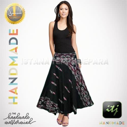 Rok Batik Etnik Kain tenun Ikat Troso Motif NTT