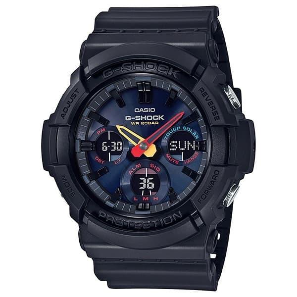 JAM TANGAN PRIA CASIO G-SHOCK GAS-100BMC-1A ORIGINAL - GSHOCK GAS100BM