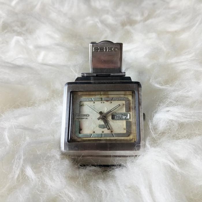 Jam seiko 5 tv lawas vintage jadul
