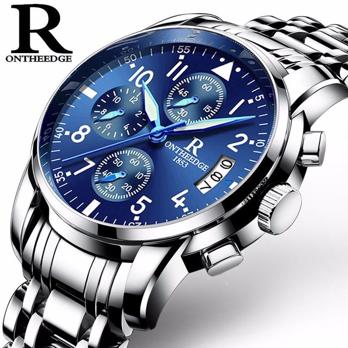 ONTHEEDGE Jam Tangan Pria Business Men Watch Quartz Analog