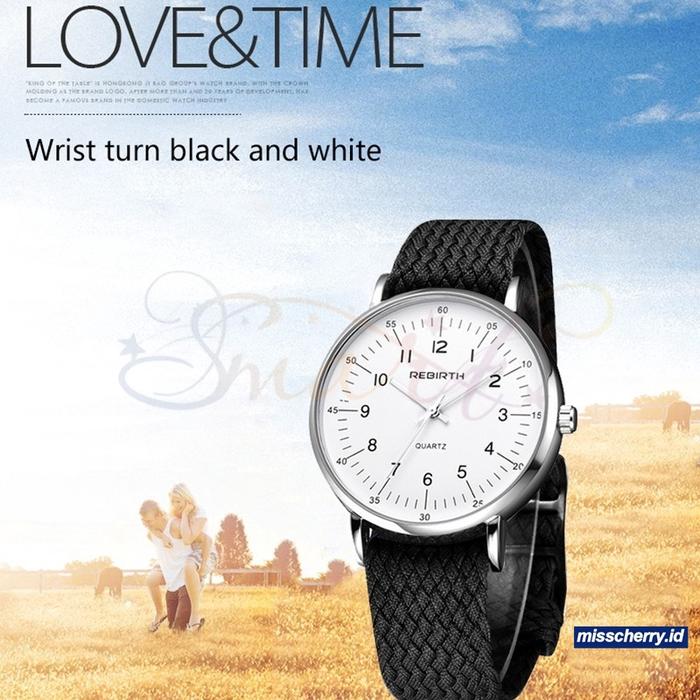 Rebirth Elegant Precious Waterproof Bisnis Men's Watch Jam Tangan Pria