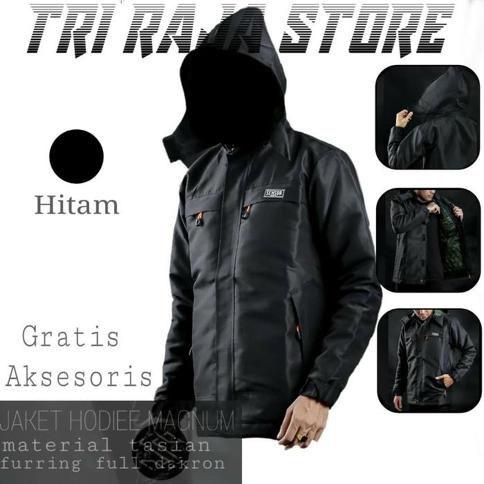Jaket Classic Magnum Hoddie - Jaket Stylish Taslan
