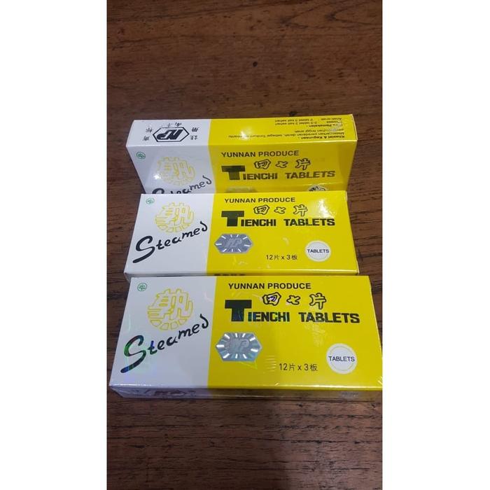 Tianchi / Tienchi Steamed (kuning) 36 tablet - Tinggi Badan Anak