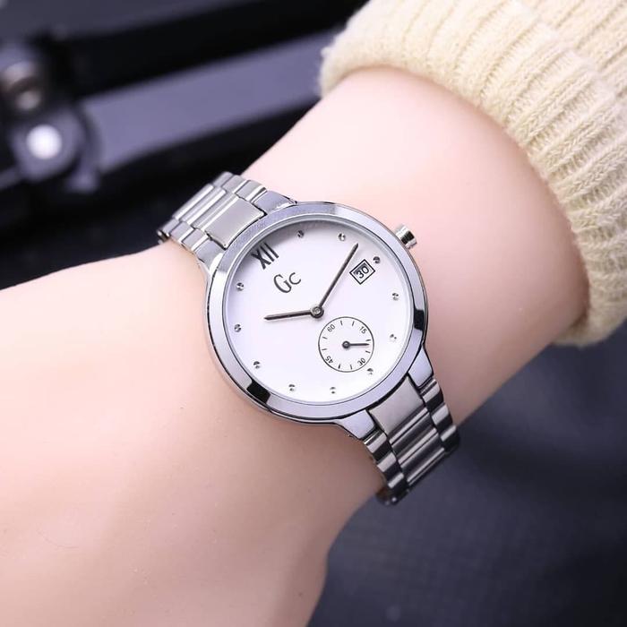 Jam Tangan GC Chrono Second silver Kw Super