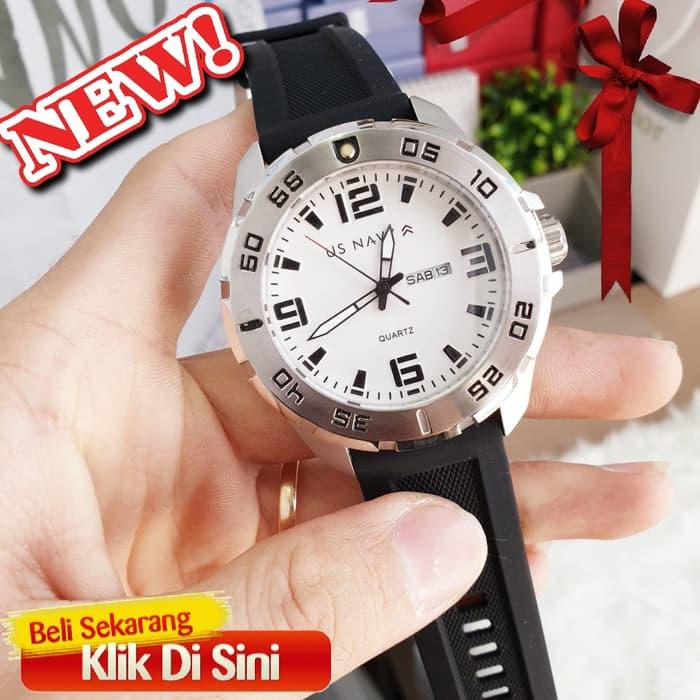 Jam Tangan Pria Merk US Navy Miyota & Japan Type : 63593MA Baterai Ny8