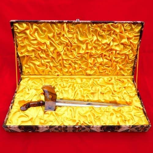 Tempat Wadah Menyimpan Keris Box Pusaka Tombak Tosan Aji Batik Alusan