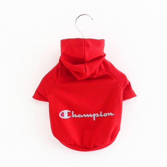 Hoodie Champion Red