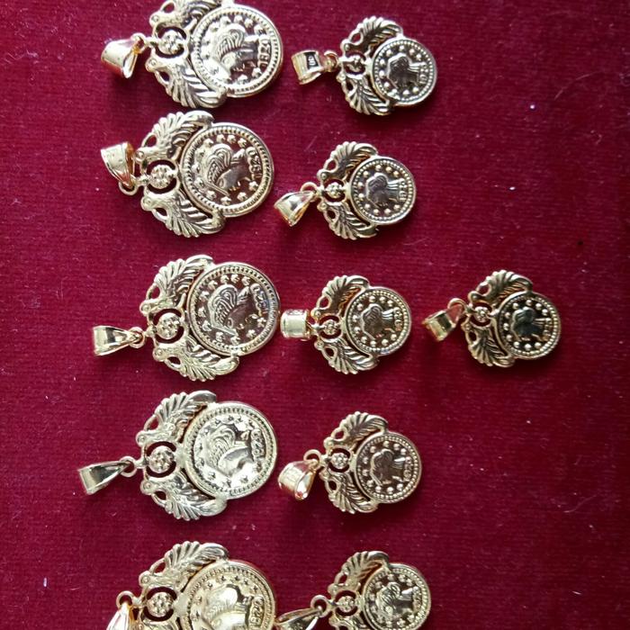 liontin koin emas asli kadar 700
