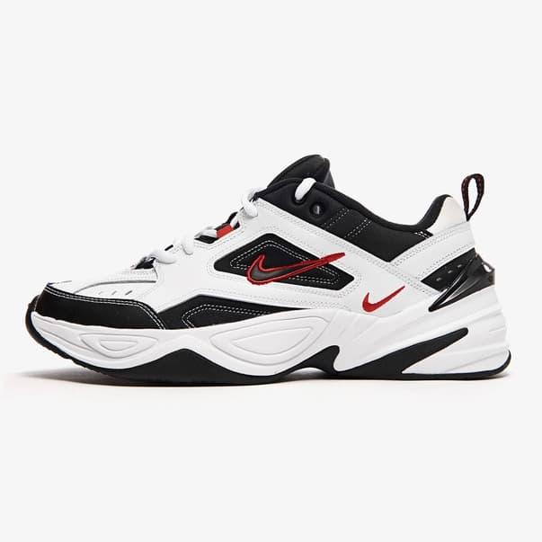 Nike M2K TEKNO White Black University Red