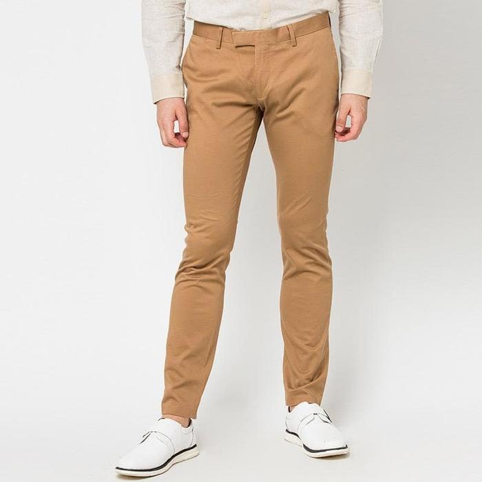 The Executive Light Brown Skinny Pants/Celana Skinny Coklat Muda