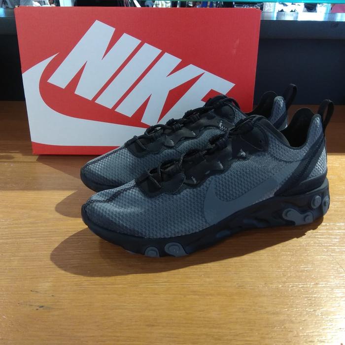 Nike React Element 55 SE Original Black Dark Grey
