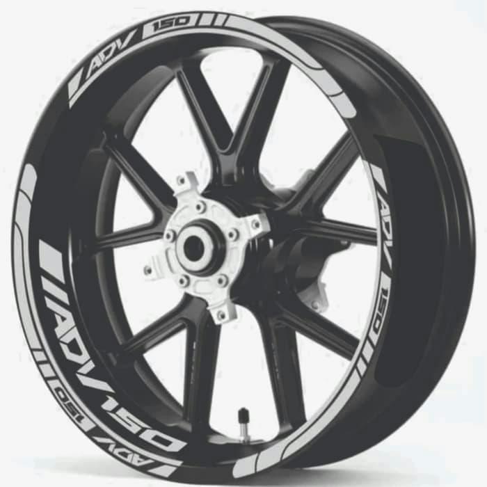 Cutting Sticker Velg HONDA ADV 150 Sticker Striping ADV Sporty