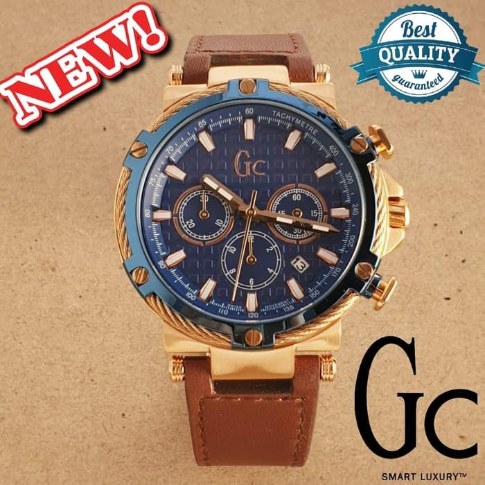 Jam Tangan Pria Merk GC Japan & Miyota Type : Y54002G2MF Baterai GC1