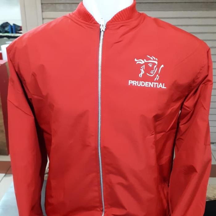 Jaket Prudential Bordir Komputer Jaket Asuransi Prudential