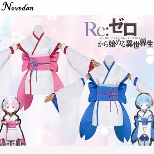 kostum cosplay rem