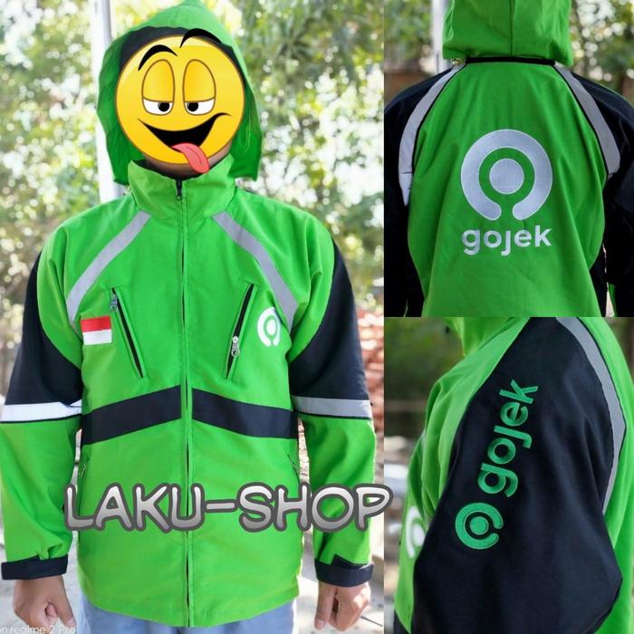 jaket gojek garuda Pria Wanita Keren Distro