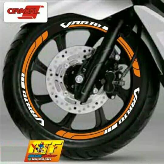 sticker velg motor vario 150/sticker velg vario/sticker velg/variasi