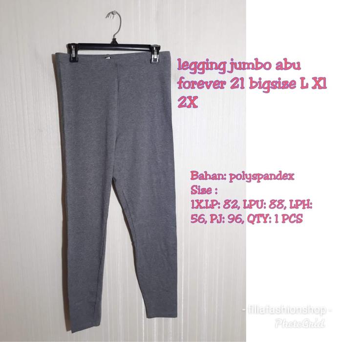 legging jumbo abu forever 21 bigsize L Xl 2X