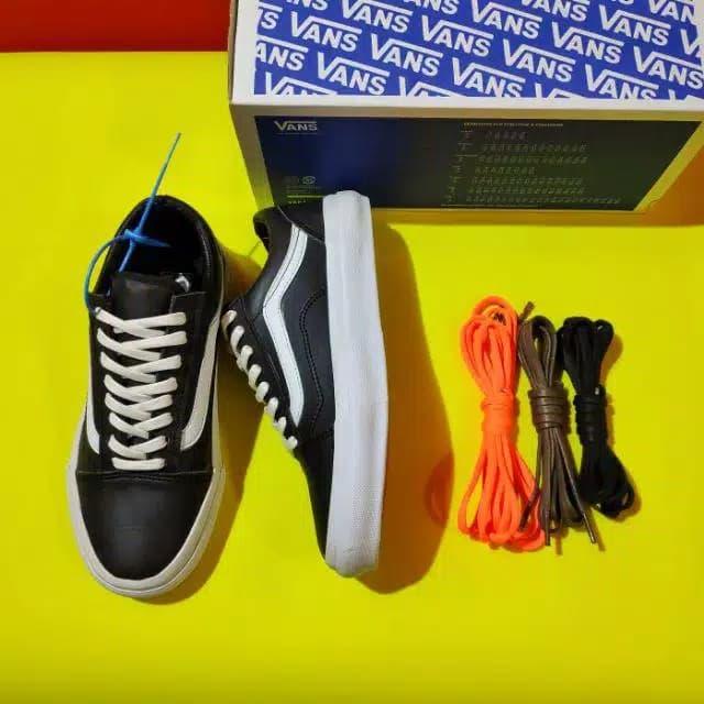 SEPATU VANS LEATHER OG-VANS WAFFLE DT! TERMURAH