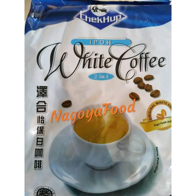 Minuman Kopi ChekHup 2 in 1 white coffee halal