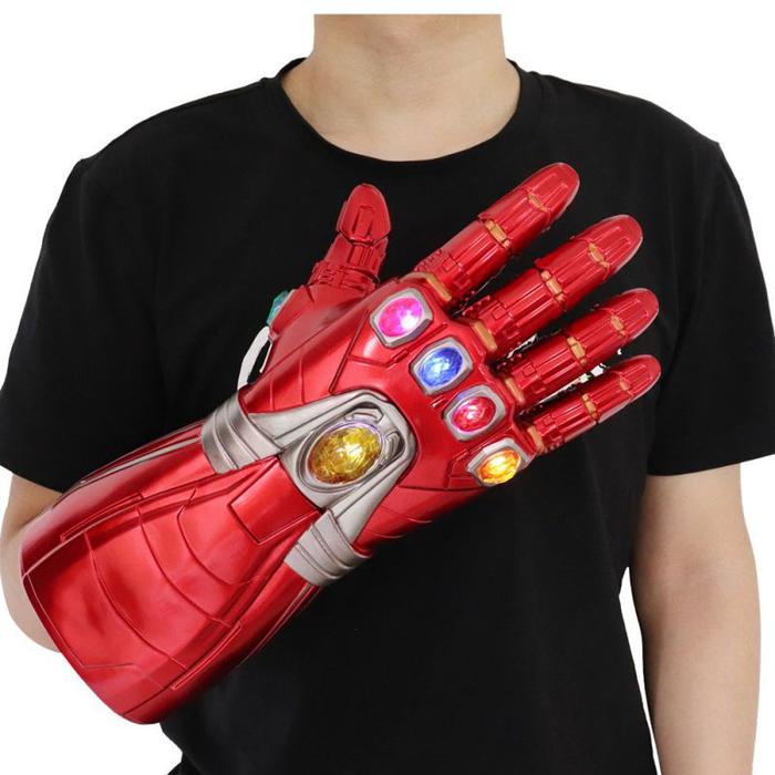 Marvel Legends Series Mainan Sarung Tangan dengan Lampu LED